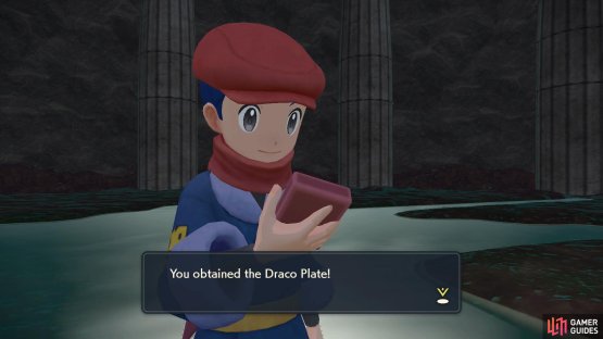 Your reward is the Draco Plate.
