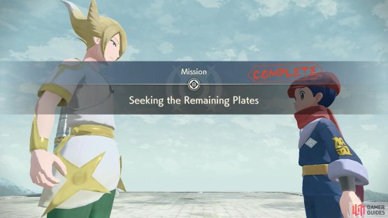 That&rsquo;s the final plate (to your knowledge), so this mission can be considered over.