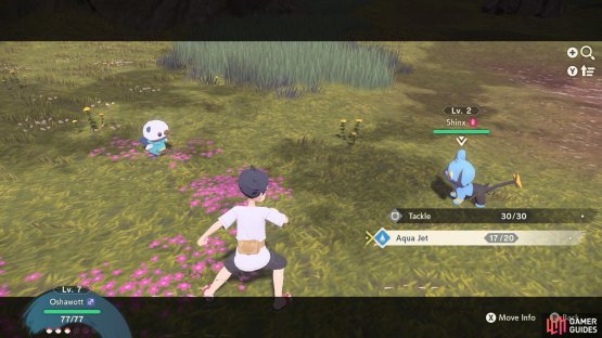 You&rsquo;ll want to lower Shinx&rsquo;s HP a little before throwing a Pok&eacute; Ball.