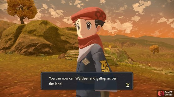 With Wyrdeer, you can move around faster and easily escape from scary Pok&eacute;mon!