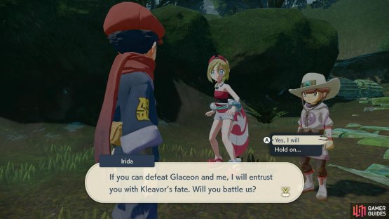 Irida doesn&rsquo;t fully trust your abilities just yet.