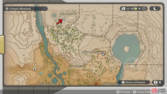 From Arezu&rsquo;s position, there&rsquo;s still a long way to Brava Arena.
