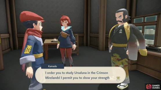 This mission will take you to a new area: the Crimson Mirelands.