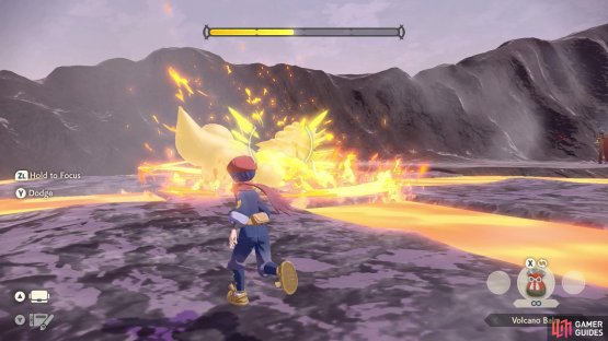 The first thing it&rsquo;ll do is slam the center of the arena, leaving behind a vortex of flames.