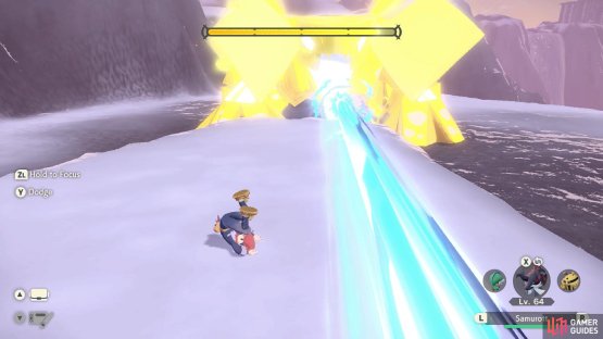 Getting hit by big lasers is never good.