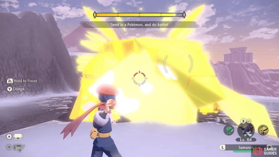 Afterwards, Avalugg will be stunned and ripe for a Pok&eacute;mon battle.