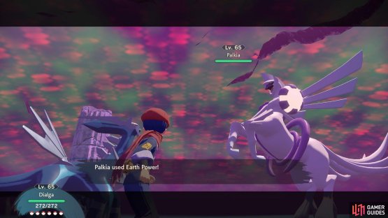 Palkia&rsquo;s Earth Power may be super-effective, but it doesn&rsquo;t benefit from STAB.