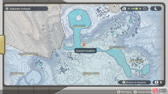 Craig&rsquo;s location.