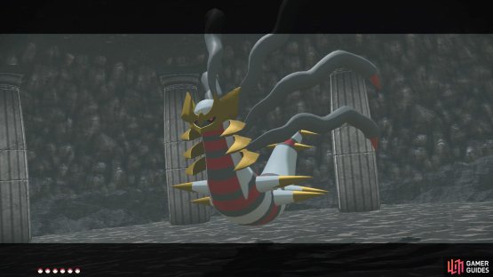 Giratina is the third Legendary dragon.