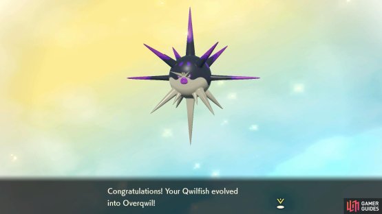 …and it’ll evolve into Overqwil!