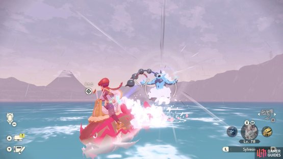 When hit, its shield will disappear.
