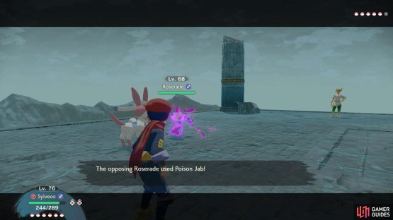 Volo likes to send out Roserade to counter your Fairy-types.