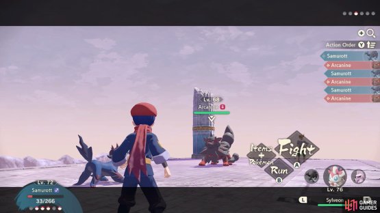 When there&rsquo;s only one Pok&eacute;mon in Volo&rsquo;s team, consider healing your party members.