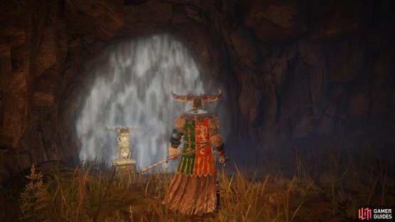 You&rsquo;ll need to use a Stonesword Key on the imp statue to access Academy Crystal Cave.