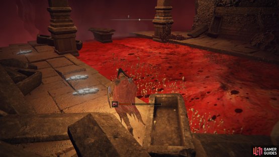 Use the coffin at the end of the Lake of Rot