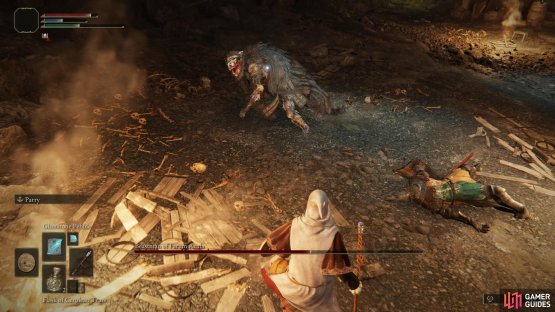 The Beastman of Farum Azula lurks inside.