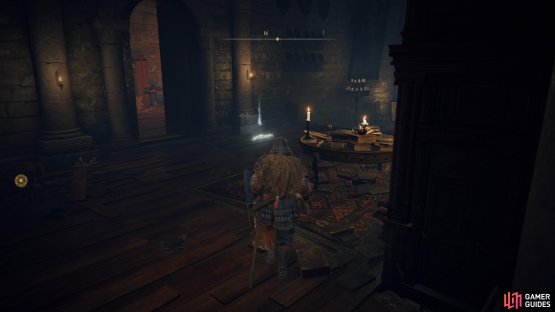 you can find his armor set where he was standing outside Gideon&rsquo;s room.