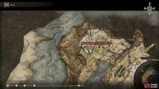 You will find Ranni&rsquo;s Rise at the back of Caria Manor