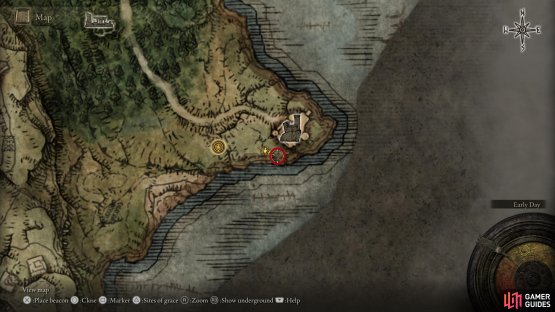 This is its exact map location.
