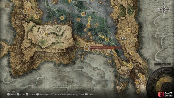 You will need to pass through Lakeside Crystal Cave to reach Slumber Wolf&rsquo;s Shack