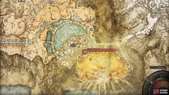 Queen&rsquo;s Bedchamber Map Location.