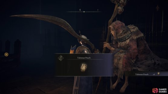 You will obtain a Talisman Pouch for having two Great Runes