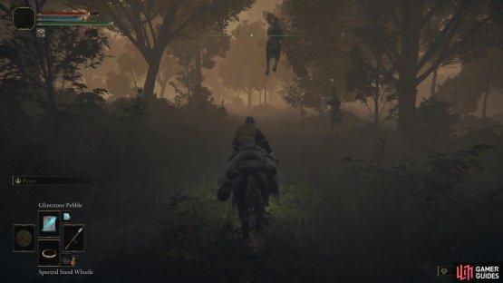 On your way to the shack, wolves literally drop out of trees.
