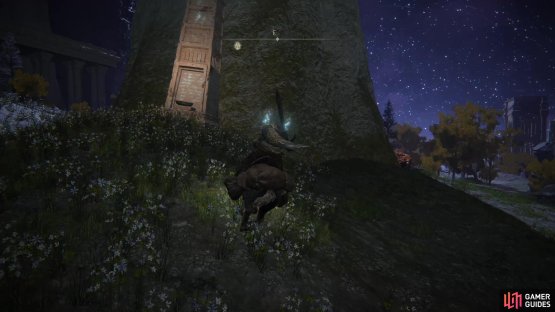 it&rsquo;s hidden behind the rock.