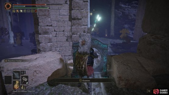 you&rsquo;ll need to travel up a fallen column to find the teleporter atop some ruins.
