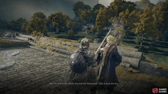 then find Kenneth Haight atop some ruins.