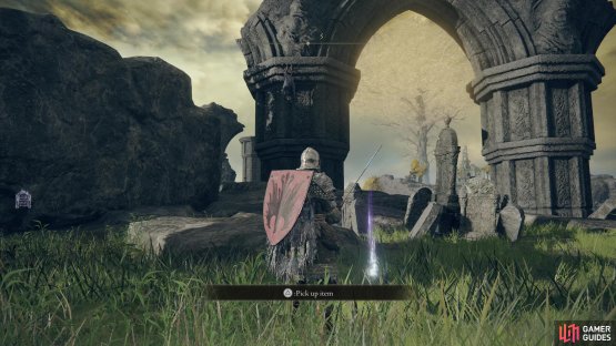 and seek out the ruins in the painting to find the Incantation Scarab.