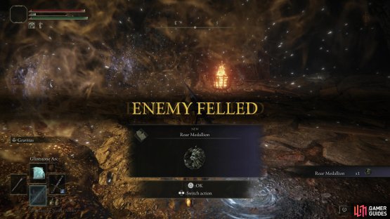 which will drop the Roar Medallion when defeated.
