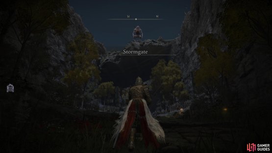 A Troll lurks atop some ruins, ready to ambush passers-by.