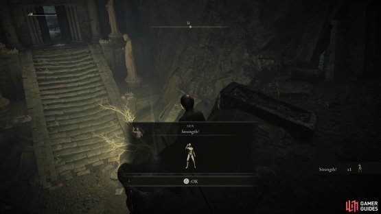 Loot a corpse to obtain the &ldquo;Gesture: Strength!&rdquo; - your reward for completing the tutorial.
