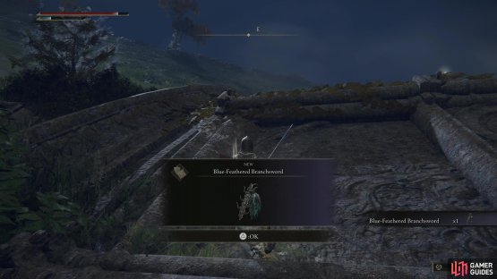 Defeat it to obtain the Blue-Feathered Branchsword.