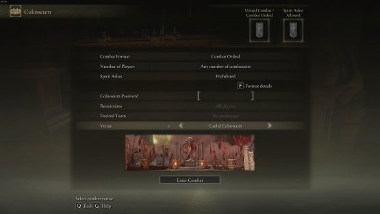 You can access any of the Coloseums after discovering them for the first time from the statue at Roundtable Hold.