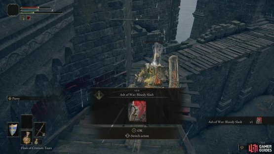 you&rsquo;ll get a new Ash of War for defeating him though!