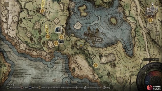 The painter is found southwest of Dragon-Burnt Ruins