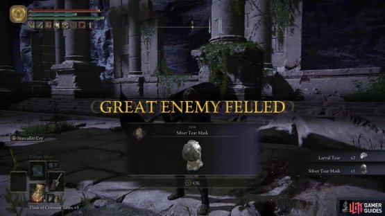 it&rsquo;ll drop a Silver Tear Mask. 