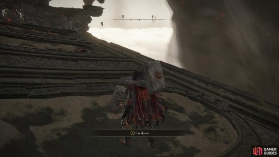 You&rsquo;ll be able to find an area that prompts you to lie down