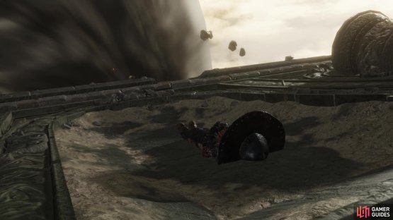 and when you do you&rsquo;ll be transported to Placidusax&rsquo;s boss arena.