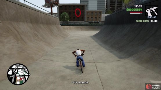 Passing through each checkpoint gives an additional 15 seconds