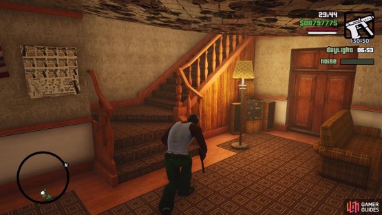 Crouching allows you to move at full speed and not worry about noise