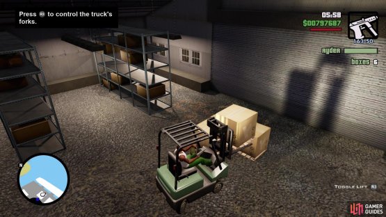 It&rsquo;s pretty easy loading up each crate on the forklift