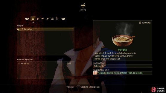 you&rsquo;ll be introduced to the Cooking system at the Camp here.