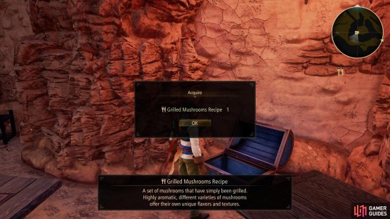 in the outpost east of the Cave of Solitude