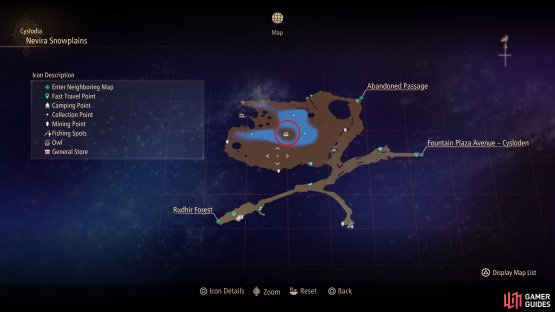 The 12th Owl is located in the Nevira Snowplains