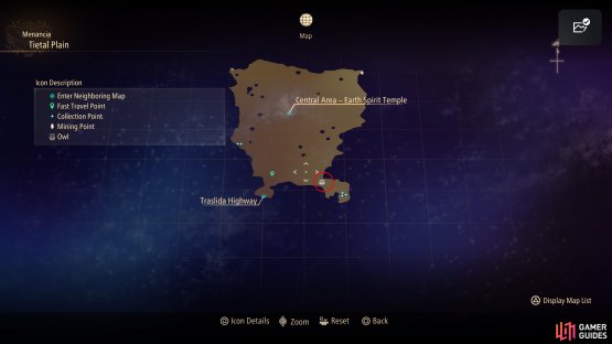 The 18th Owl is located in Tietal Plain