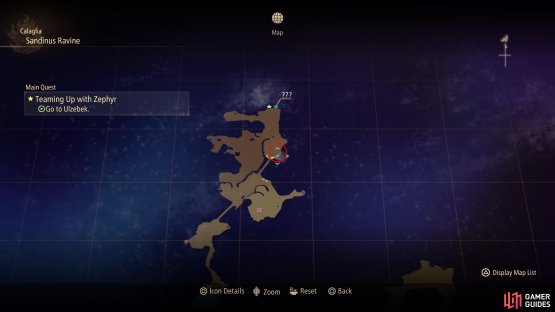 The first Owl is located in Sandinus Ravine