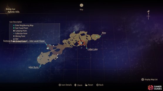 The 23rd Owl is located in Aqfotle Hills
